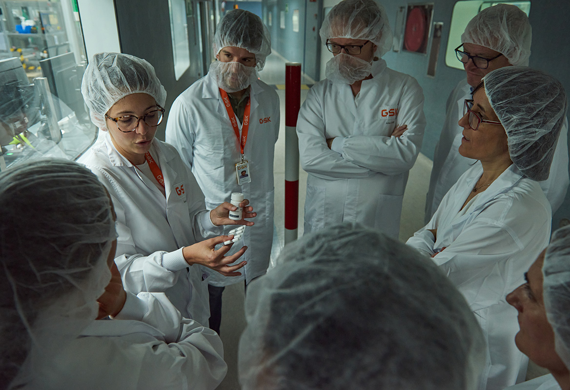 Innovación y alta tecnología en el centro de producción de GSK ViiV