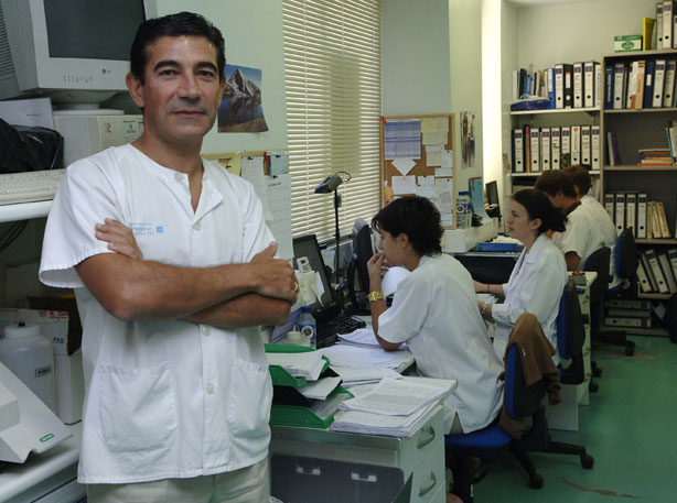 Vicente Soriano, del Servicio de Enfermedades Infecciosas del Hospital Carlos III, de Madrid 