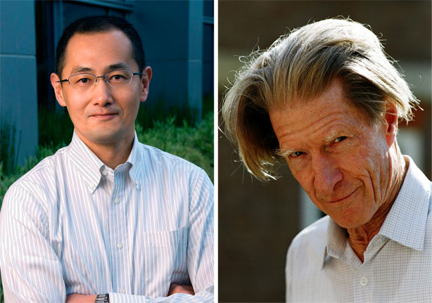 Shinya Yamanaka y John B. Gurdon, ganadores del Nobel de Medicina y Fisiología 2012. 
