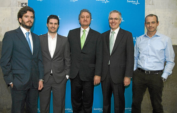 Carlos Jaureguizar, Sergio Vañó, Iñaki Ferrando, Ángel Díaz Alegre y Juan Carlos González 