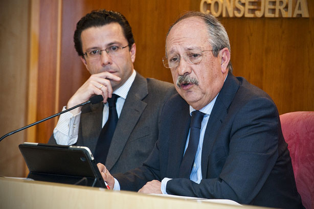 Javier Fernández Lasquetty y Armando Resino 