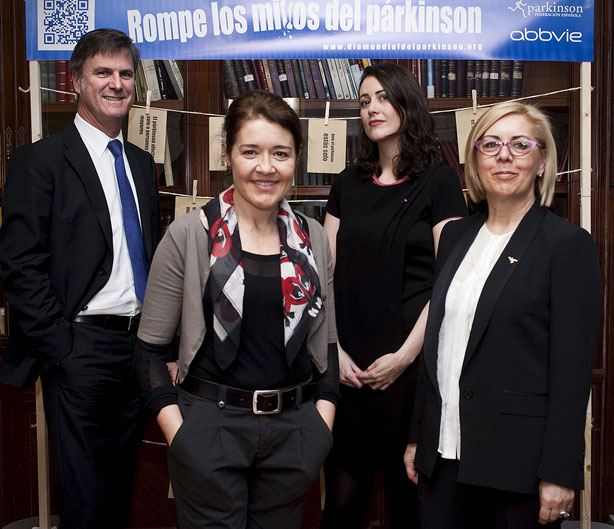 Gurutz Linazasoro, María Pujalte, María Gálvez y Jesús Delgado. 