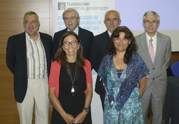 Javier Benítez, Carlos Vázquez, Vicente Guillem, Antonio Cano,Alida Ballester y Paz Ferrero 