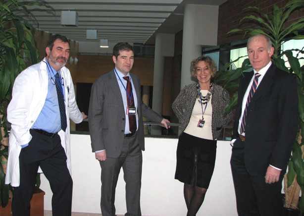 José Luis Carreras, Antonio Luna, Ana Ramos y Juan Arrazola 