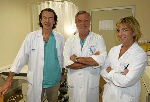 Juan Mollar, Fernando Ruiz y Ana Boldó 