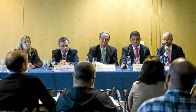 Marta Torrabadella, Rafael Matesanz, José María Moraleda, Rafael Durán y Javier Martínez. 