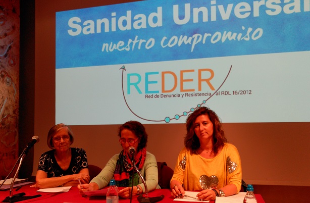 Presentación informe exclusión sanitaria Red Reder y Médicos del Mundo 