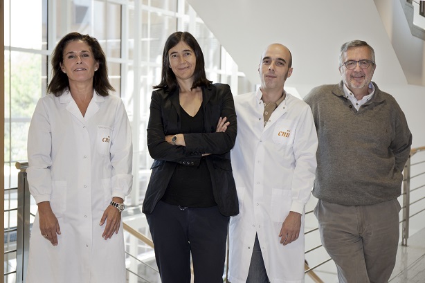 Paula Martínez, María Blasco, Oriol Calvete y Javier Benítez 