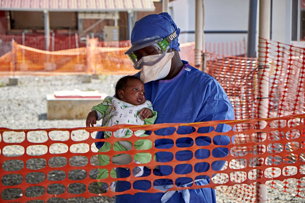 Nubia, bebé con Ébola 