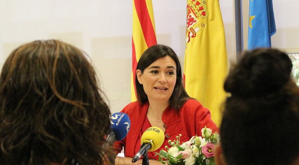Carmen Montón, consejera valenciana, en el balance de dos años de Gobierno 