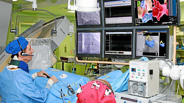 Electrofisiología cardíaca -puestos con perfil 