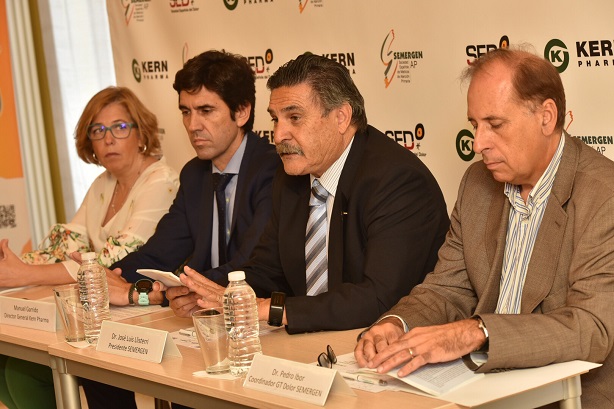 Concha Pérez, Manuel Garrido, José Luis Llisterri y Pedro Ibor 