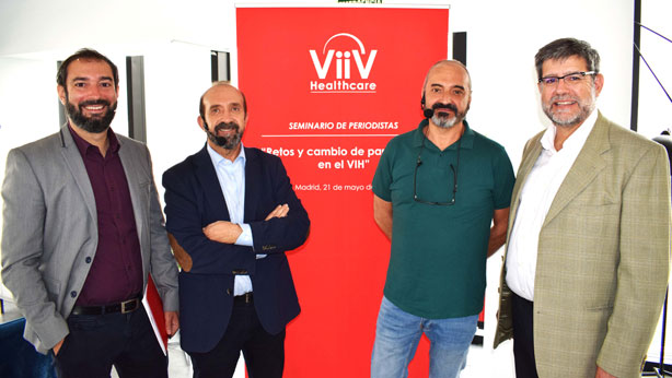 Pere Estupinyà, Santiago Moreno, DIego García y Felipe Rodríguez 