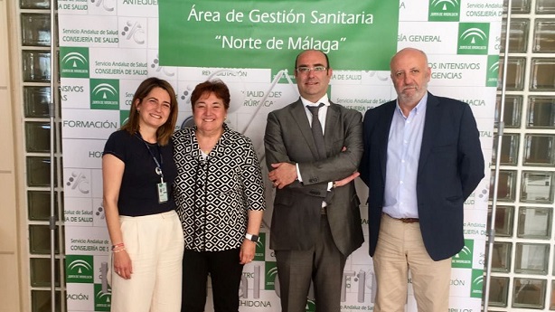 Presentación de José Antonio Ruiz Romero como gerente del Área Norte de Málaga 