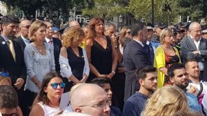 Alba VergÃ©s en los actos del 17A, un aÃ±o despuÃ©s de los atentados de Barcelona y Cambrills