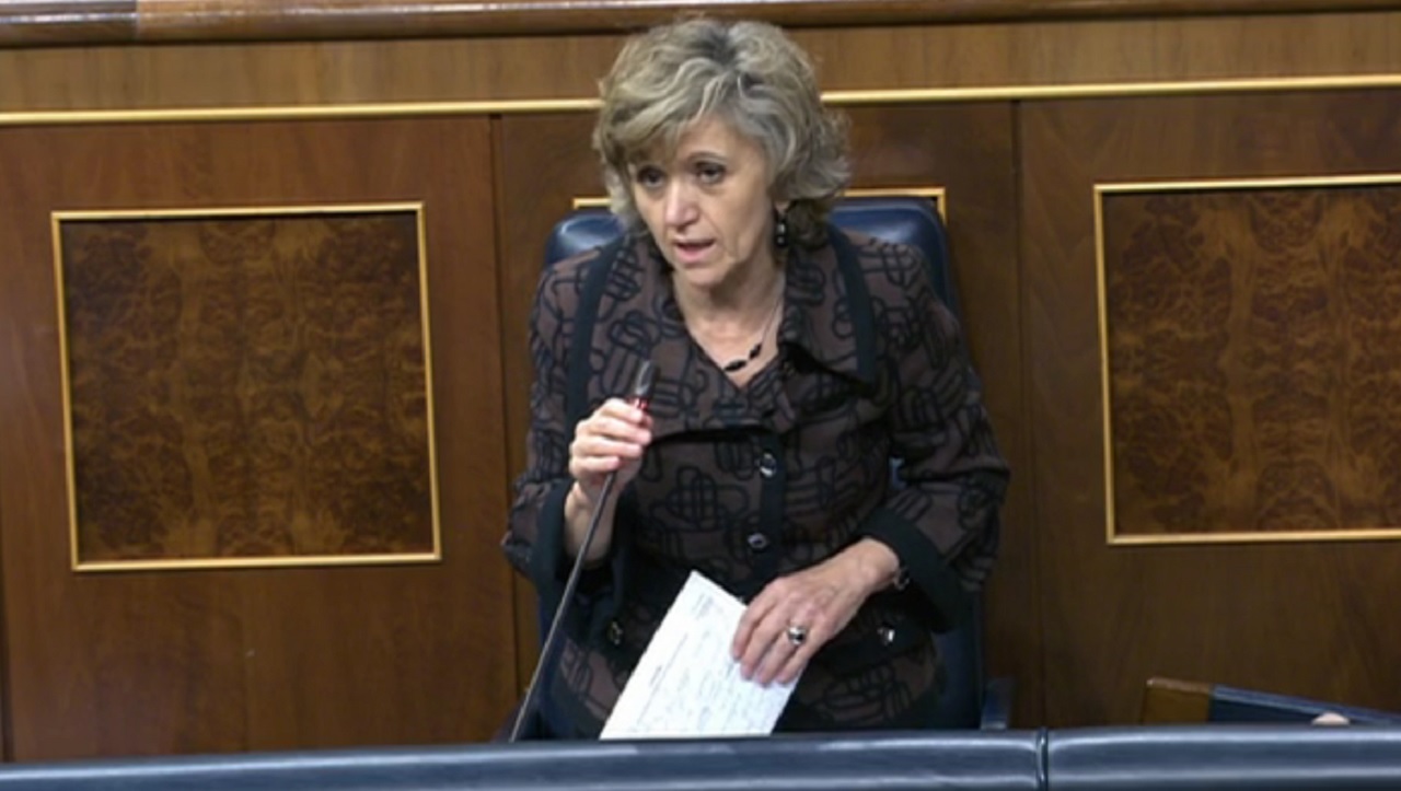 La ministra de Sanidad, María Luisa Carcedo 