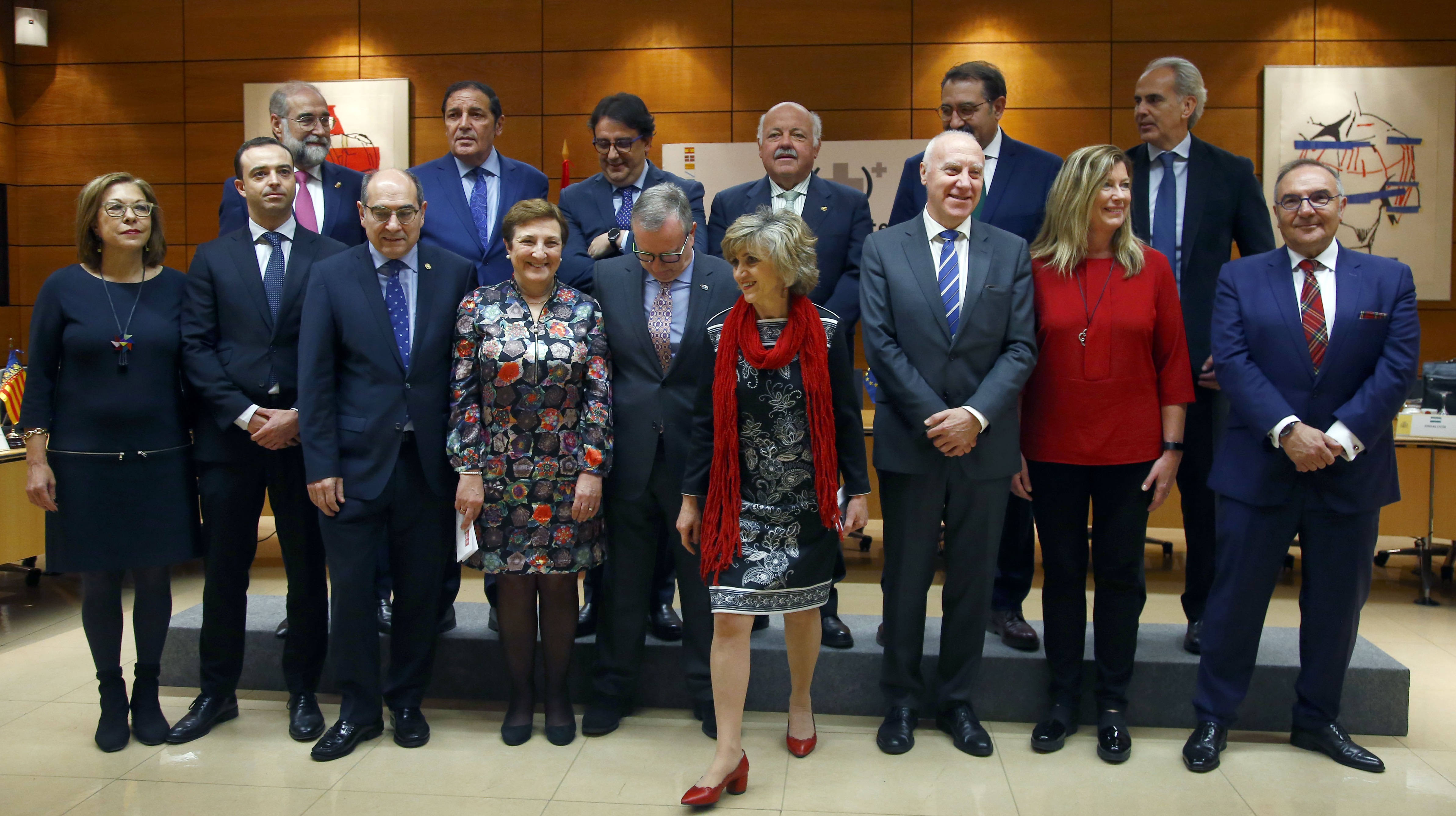 Consejo Interritorial, con la ministra y los consejeros autonÃ³micos antes de empezar la reuniÃ³n.