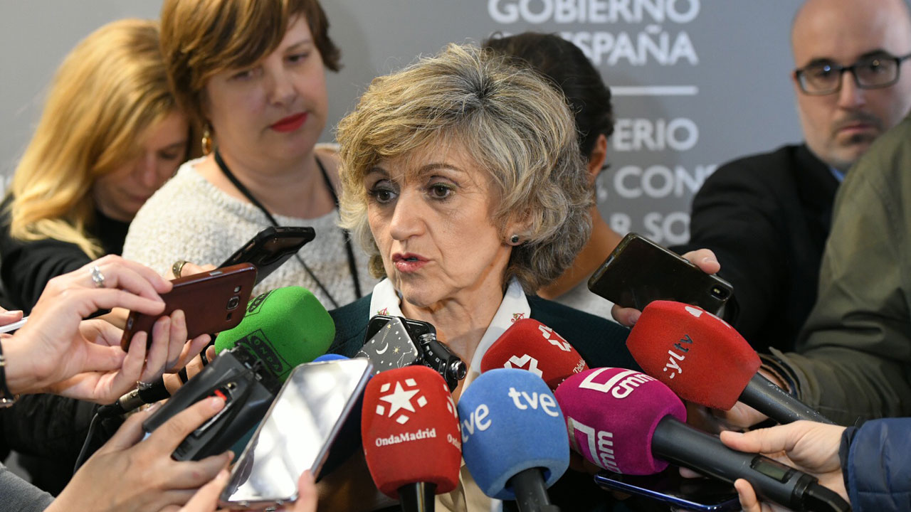 María Luisa Carcedo, ministra de Sanidad