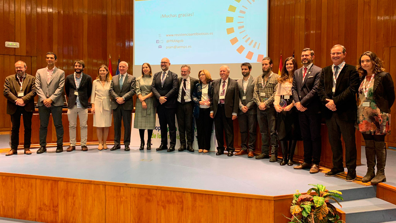 Participantes en la 'Jornada del Día Europeo para el Uso Prudente de los Antibióticos 2019'. 