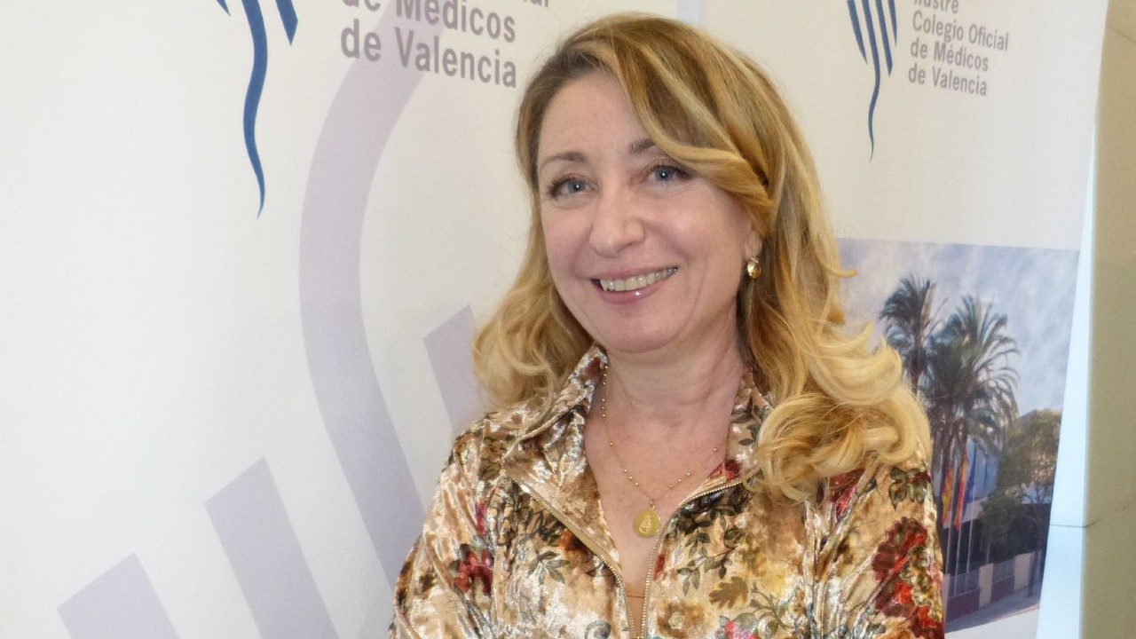 La presidenta del Colegio de Médicos de Valencia, Mercedes Hurtado. FOTO: DM 