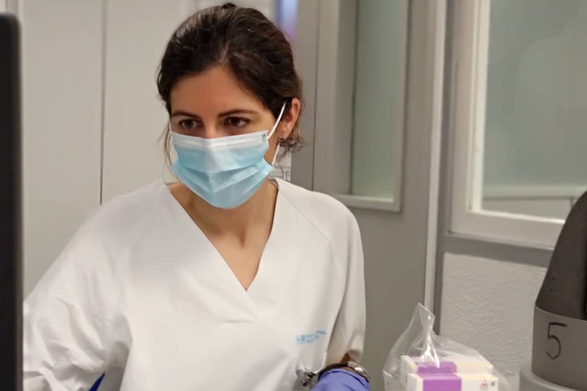 Carmen Rodrguez González, farmacéutica en el Hospital Gregorio Marañón, contagiada de coronavirus.