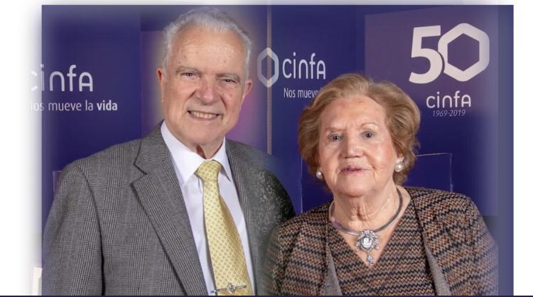 José Tomás Mijimolle y Carmen Cuadrado.