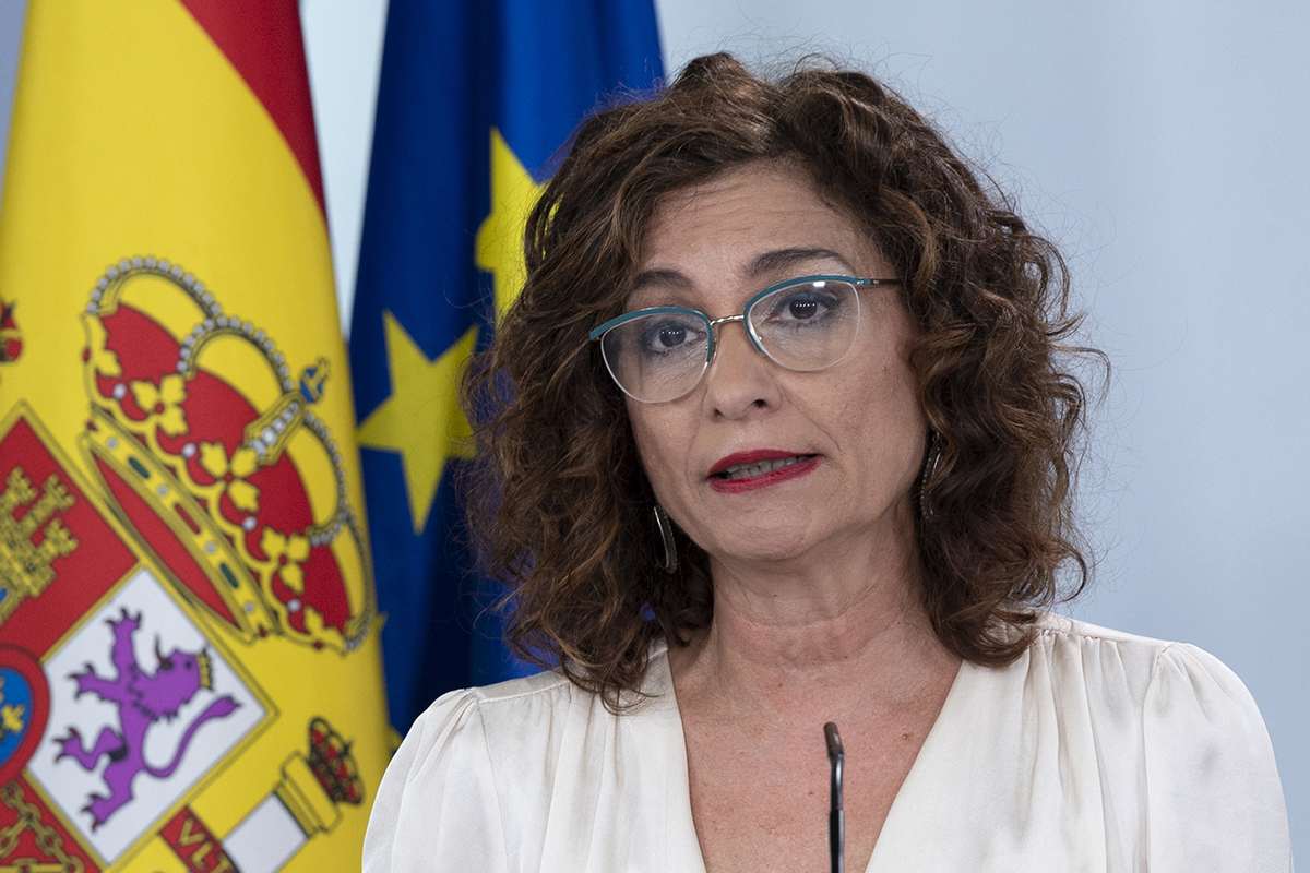 María Jesús Montero, ministra de Hacienda y portavoz del Gobierno. 