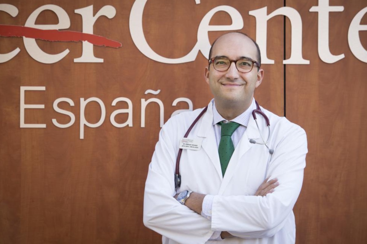 Enrique Grande, del MD Anderson Cancer Center 