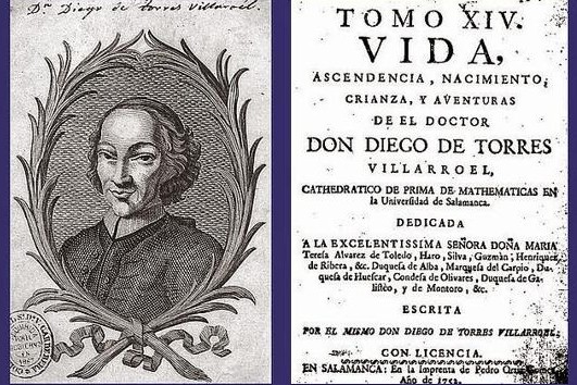Tomo XIV de la 'Vida' del médico y polímata salmantino Diego de Torres Villarroel. 