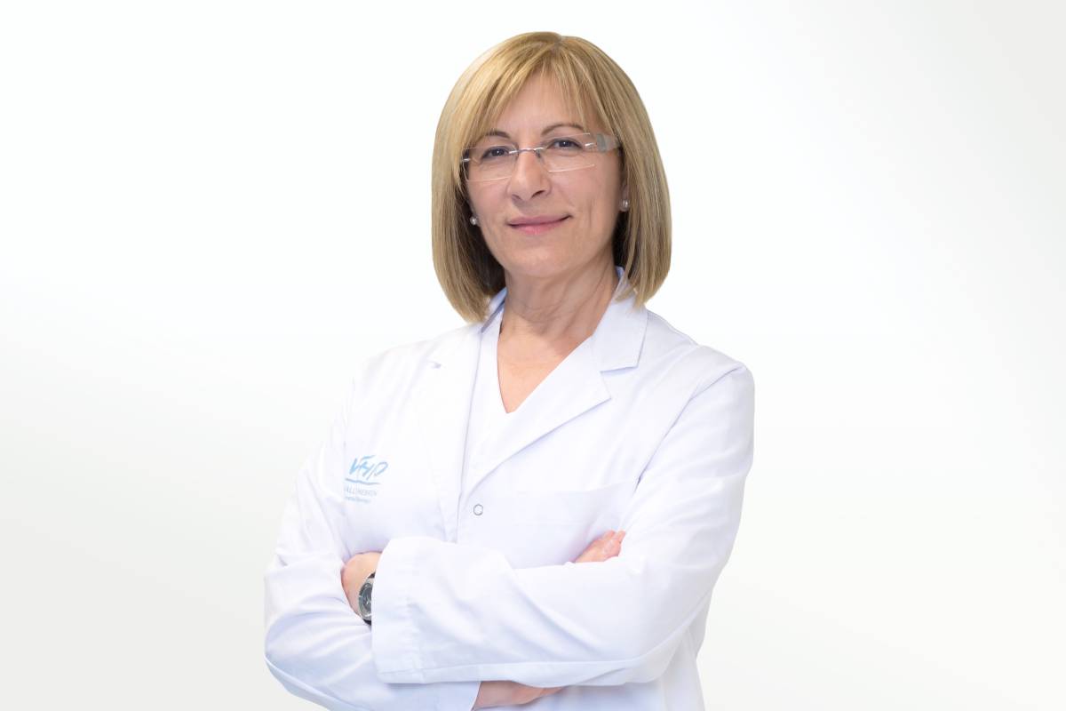 Ángeles Peñuelas, presienta de la SEEO y coordinadora de Enfermería Oncológica del Hospital Universitario Vall de' Hebron (Barcelona).