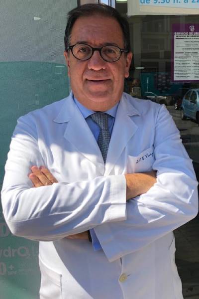 Cecilio J. Venegas Fito. Presidente del Colegio Oficial de Farmacéuticos de Badajoz