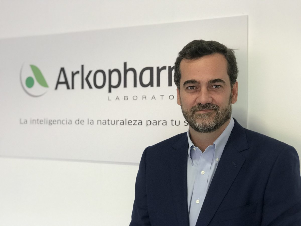 Baldomero Falcones, nuevo director general de Arkopharma España.