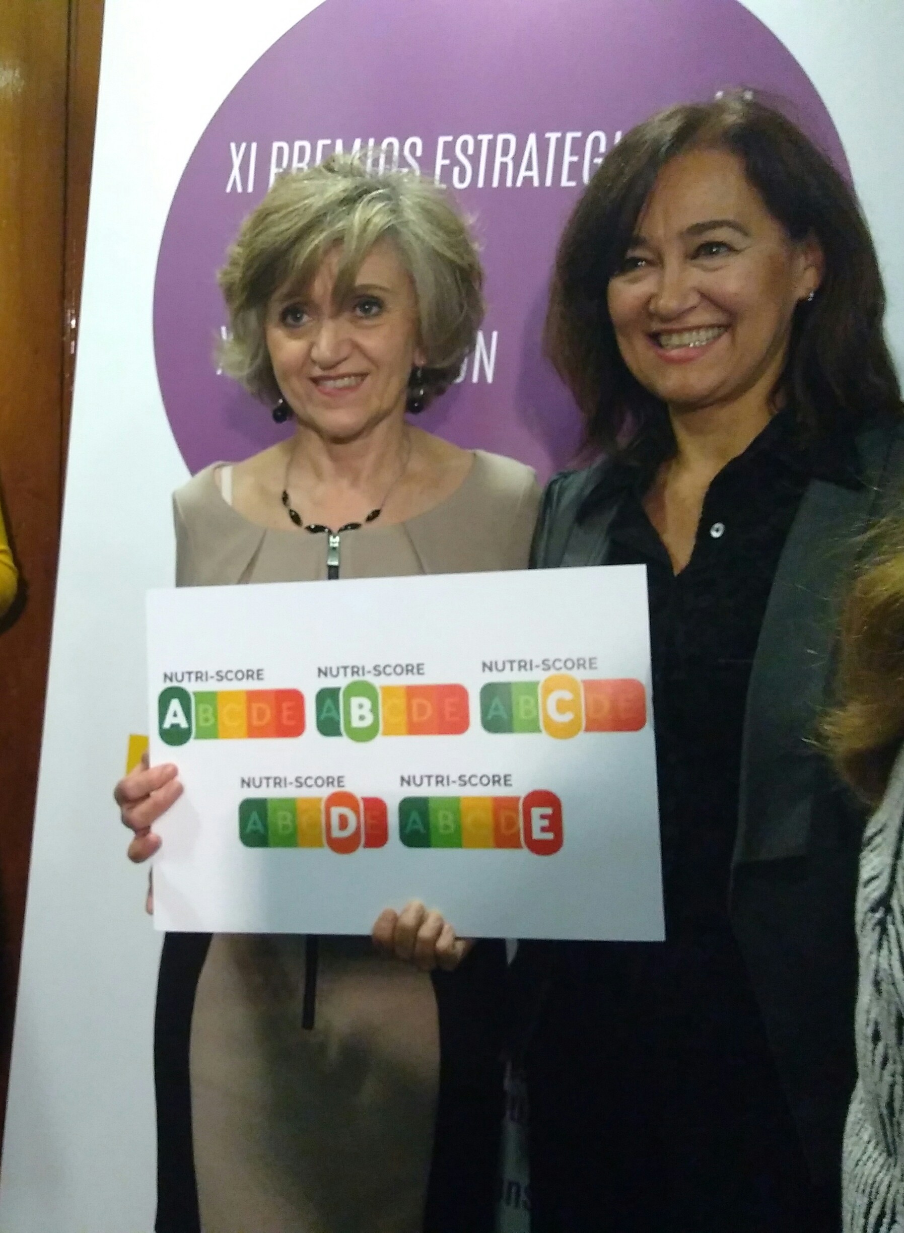 La ex ministra María Luisa Carcedo anunció hace dos años la implantación en España de NutriScore.