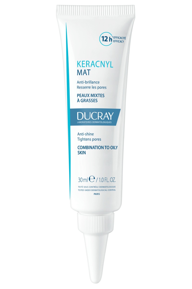 'Keracnyl Mat' es el nuevo producto de Ducray frente a los brillos de la piel grasa.