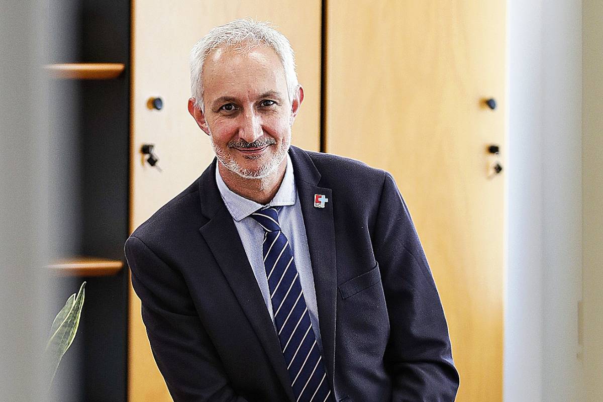 Jorge de la Puente, director general de Ordenación, Farmacia e Inspección de la Consejería de Sanidad de Cantabria.