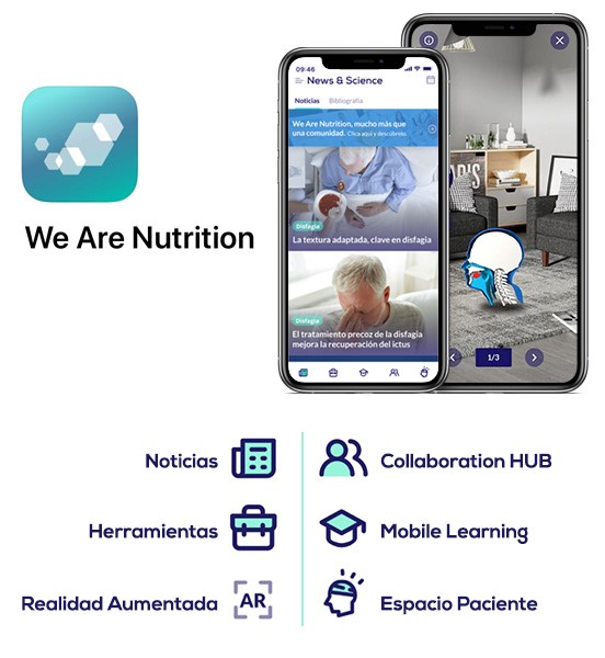 imagen de la plataforma We Are Nutrition, de Nestlé Health Science.