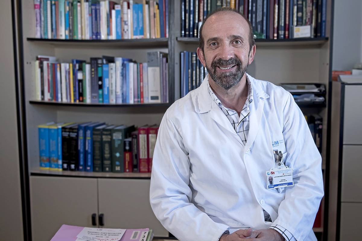 Santiago Moreno, jefe del Servicio de Enfermedades Infecciosas del Ramón y Cajal y autor del estudio publicado en ‘The Lancet VIH’. 