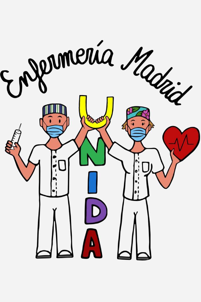 Logo de Enfermería de Madrid Unida (EMU).