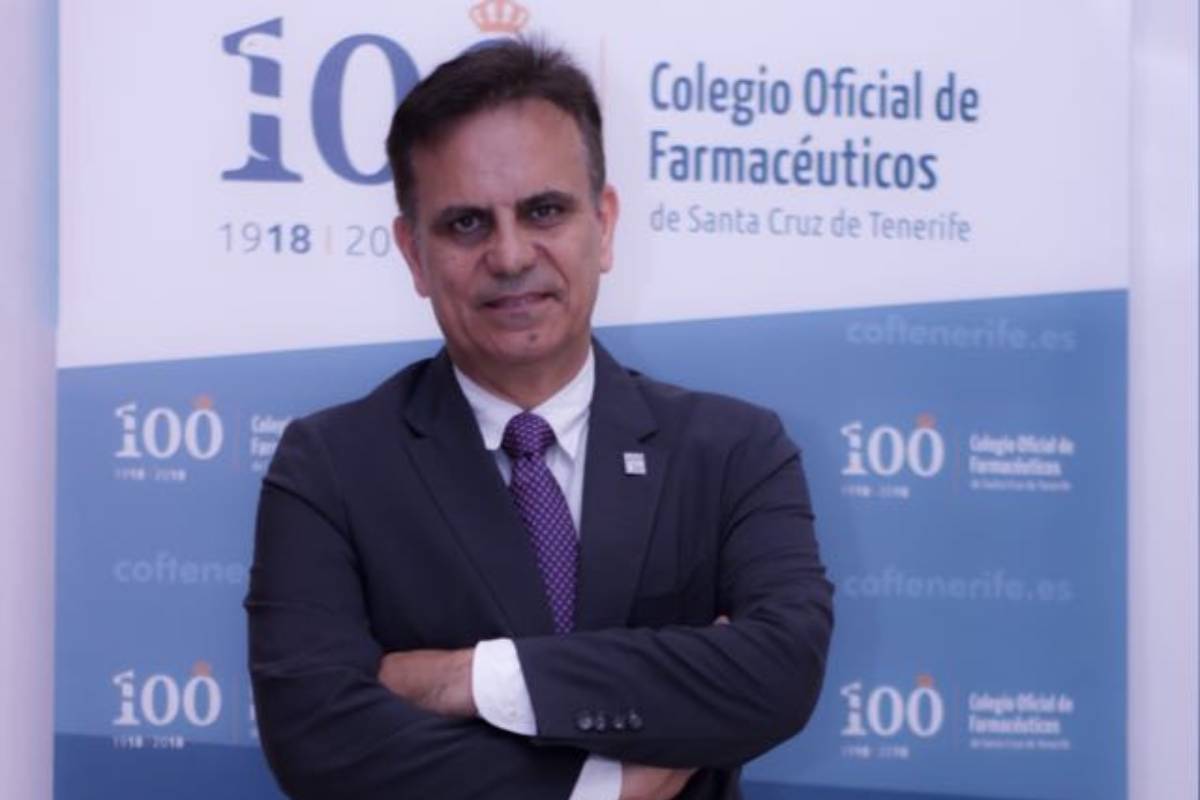 Manuel Ángel Galván, presidente del COF de Tenerife y del Consejo canario de COF.