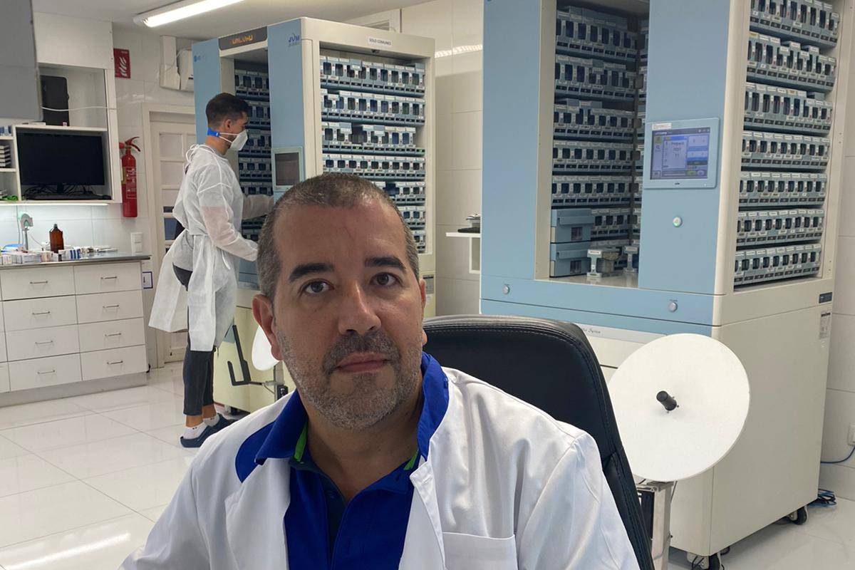  Santiago Álvarez, ingeniero industrial especializado en Biomedicina y uno de los creadores del proyecto 5Cs Farma.