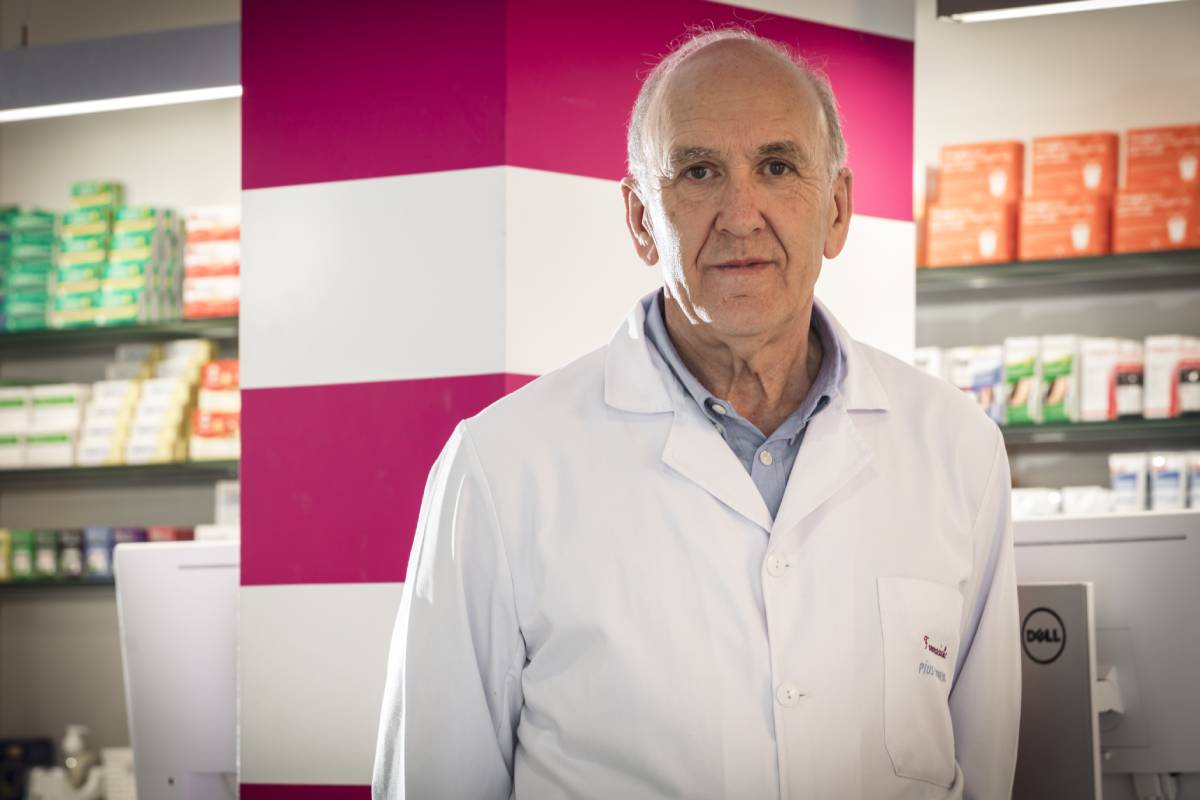 Pius Cornellas, titular de Farmacia Cornellas.