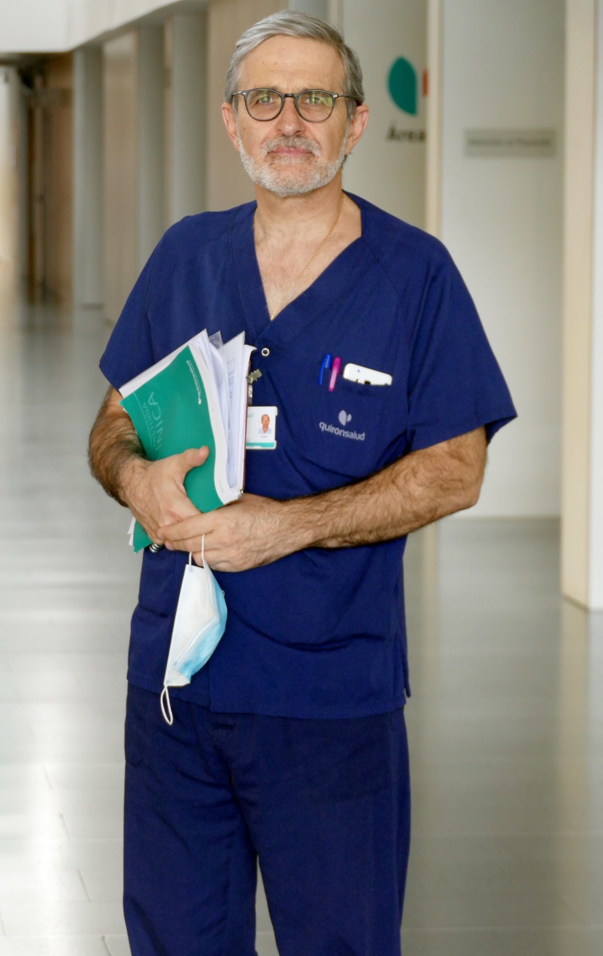 Daniel Carnevali, del Hospital Quirónsalud Madrid.