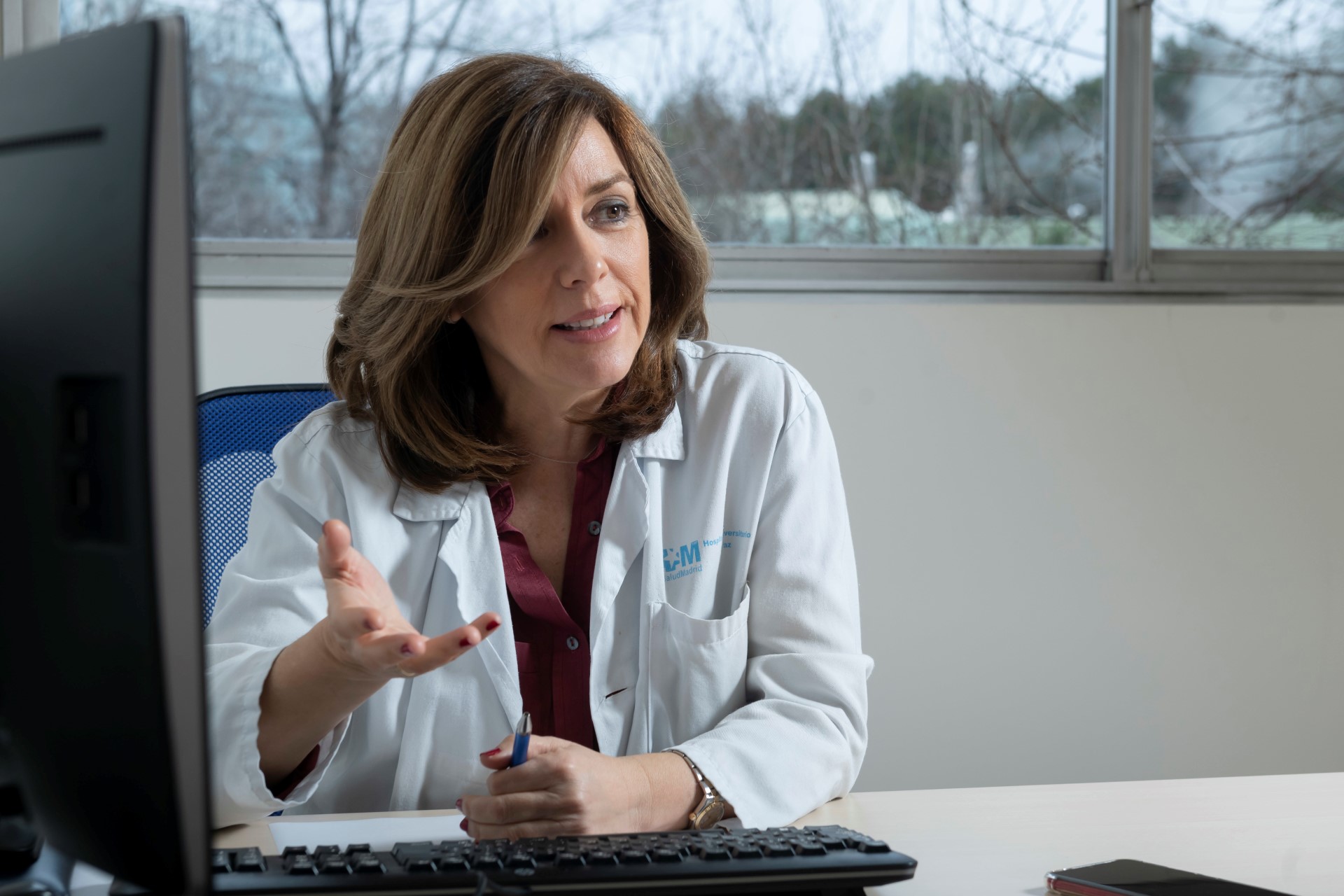 Elena Villamañán, del Servicio de Farmacia del Hospital La Paz, de Madrid.