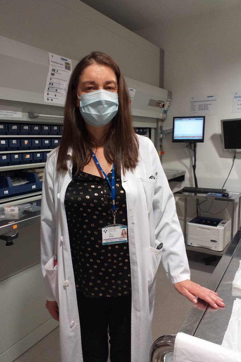 Ana Lozano, jefa del Servicio de Farmacia del Hospital Universitario Central de Asturias.