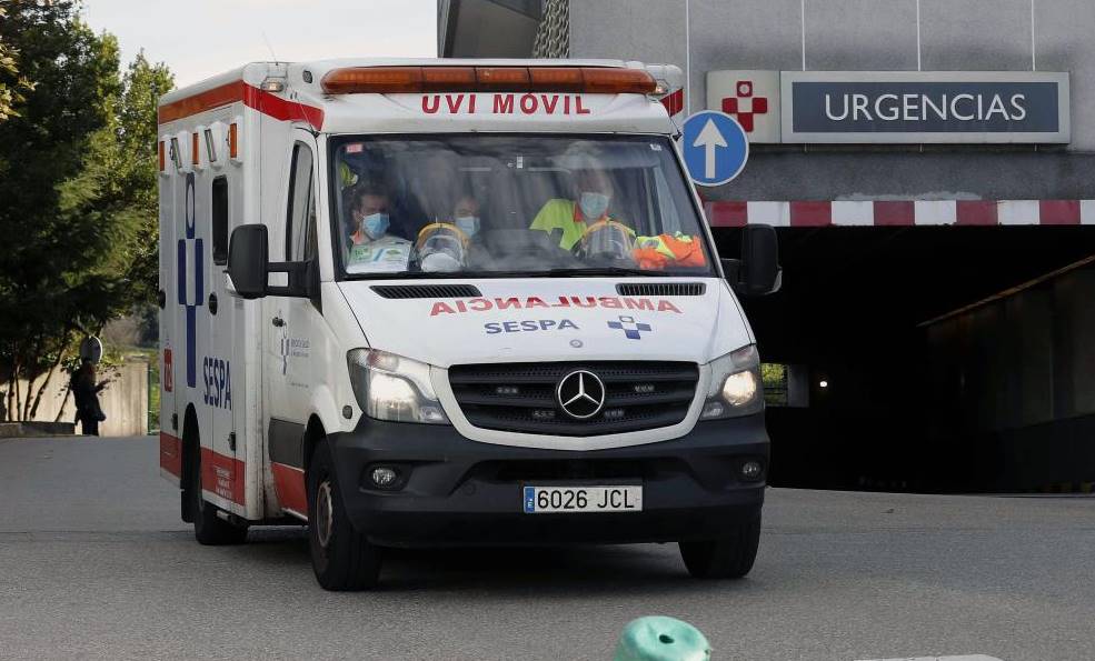 Zona de Urgencias del Hospital de Cabueñes en Gijón. 