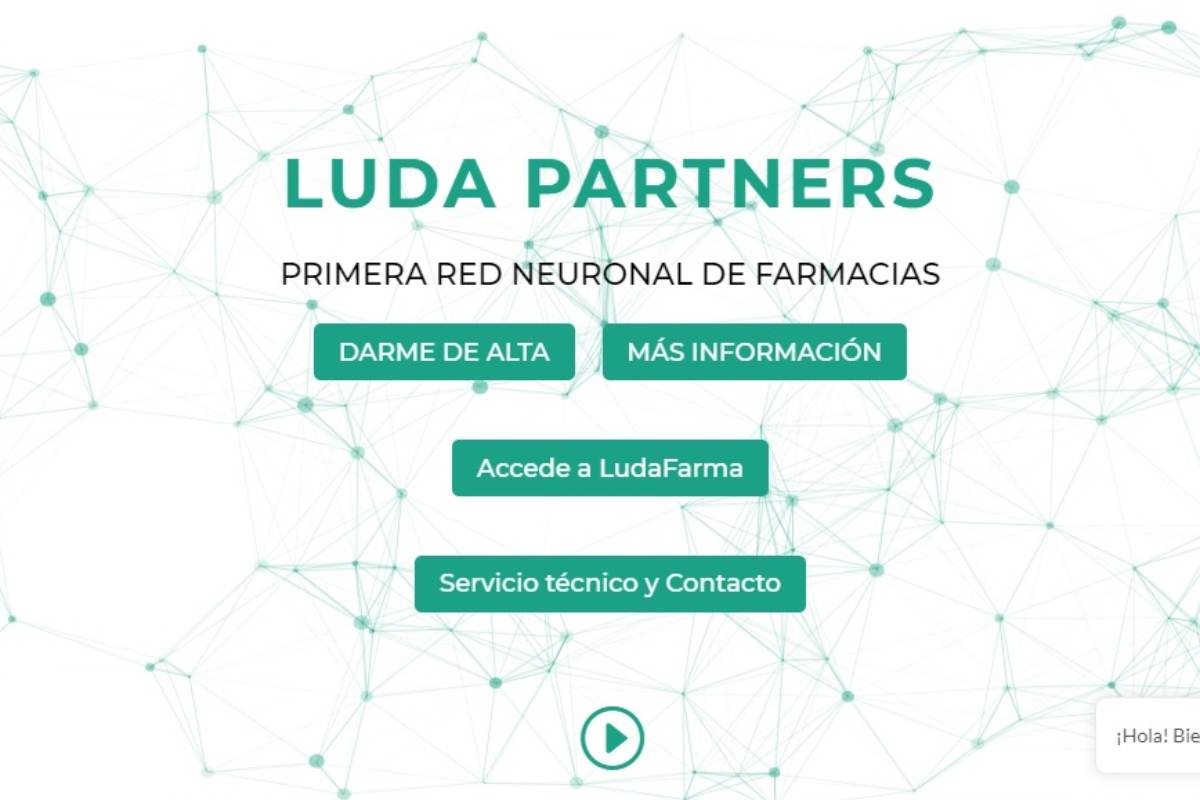 plataforma Luda, desarrollada por la Asociación de Empresarios de Farmacias de Madrid (Adefarma).