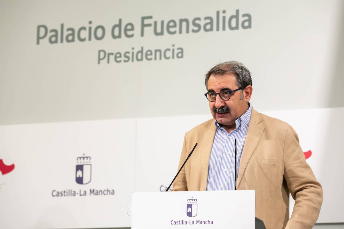 Jesús Fernández Sanz, consejero de Sanidad de Castilla-La Mancha.