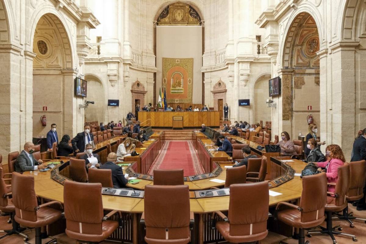 Parlamento de Andalucía.