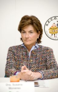 Susana Monereo, secretaria de la SEEDO-SEO. 