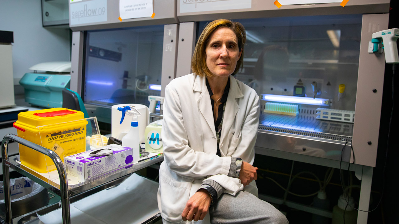 Isabel Sola, directora del Laboratorio de Coronavirus del Centro Nacional de Biotecnología.